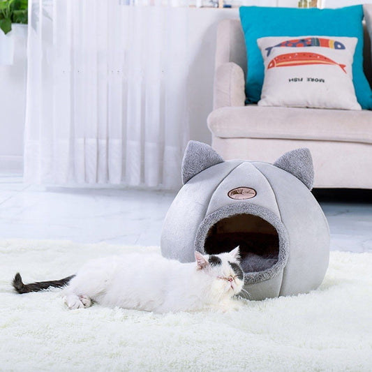 ComfyHouse™ - Niche pour chat ultra confortable - Minou Mini