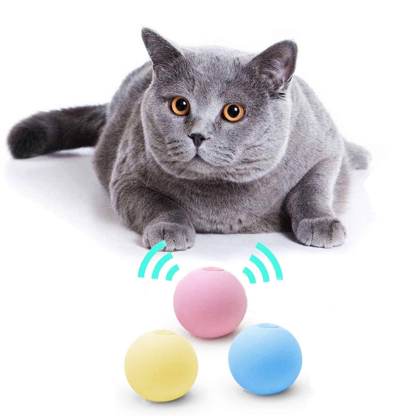 SmartBall™ - Balle intelligente d'apprentissage pour chat - Minou Mini