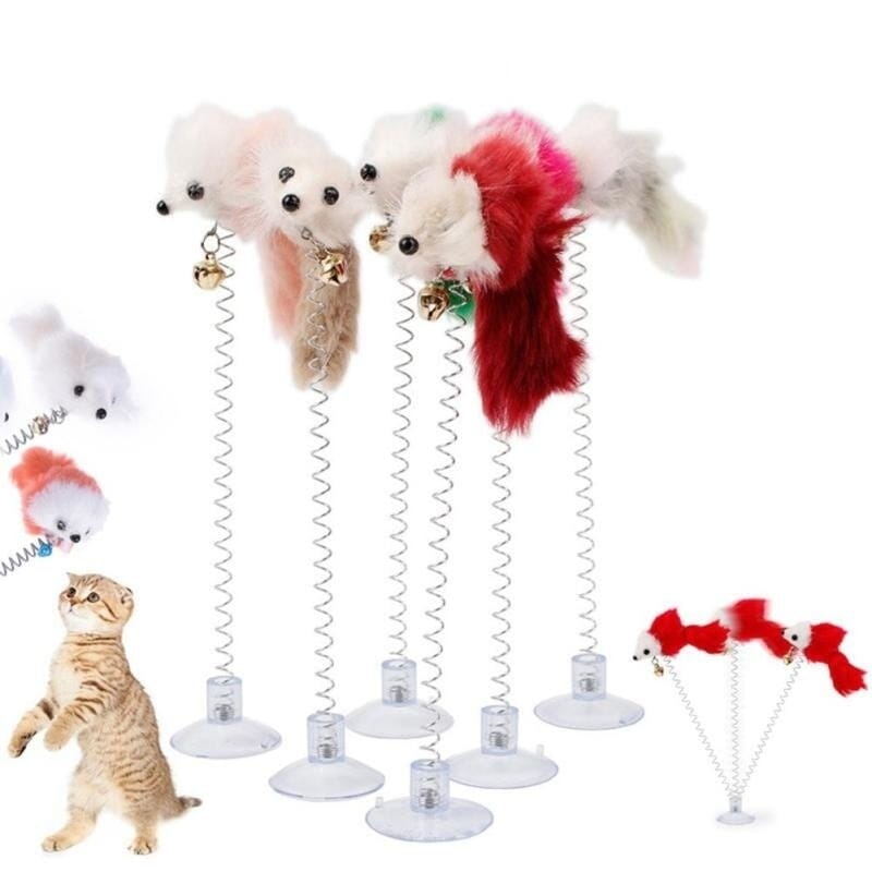 SpringFun™ - Colonne Spirale pour chat - Minou Mini