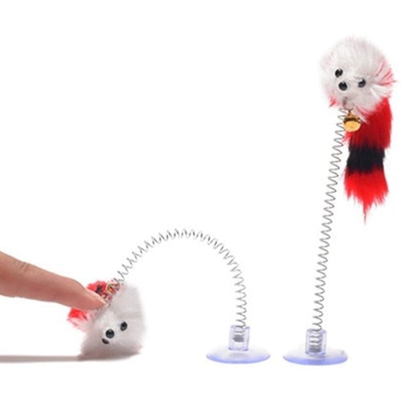 SpringFun™ - Colonne Spirale pour chat - Minou Mini